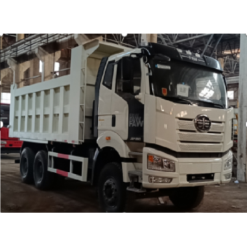 Camion de décharge de faw blanc